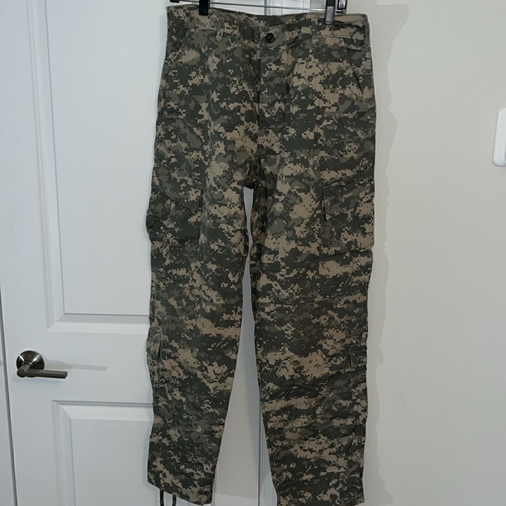 USA military army digital Camouflage digi-Camo cargo Pants trousers 34” x 32”
